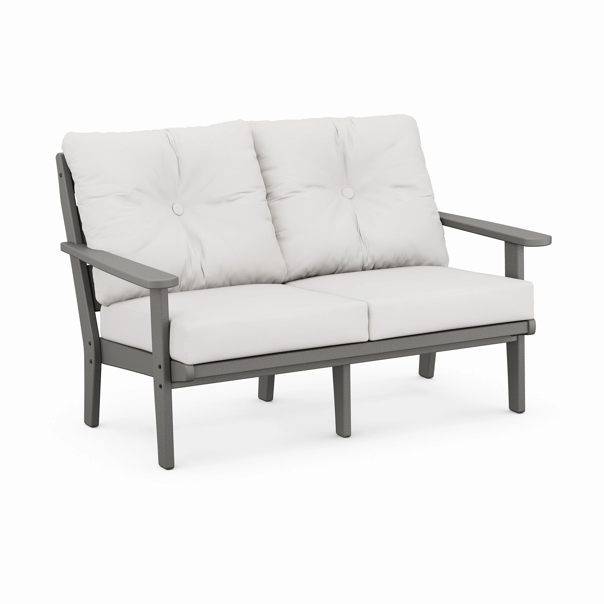 POLYWOOD Lakeside Deep Seating Loveseatoutdoor patio furniture set