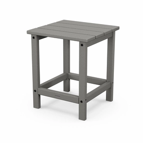 POLYWOOD Long Island 18" Side Tableoutdoor coffee table for patio or lounge