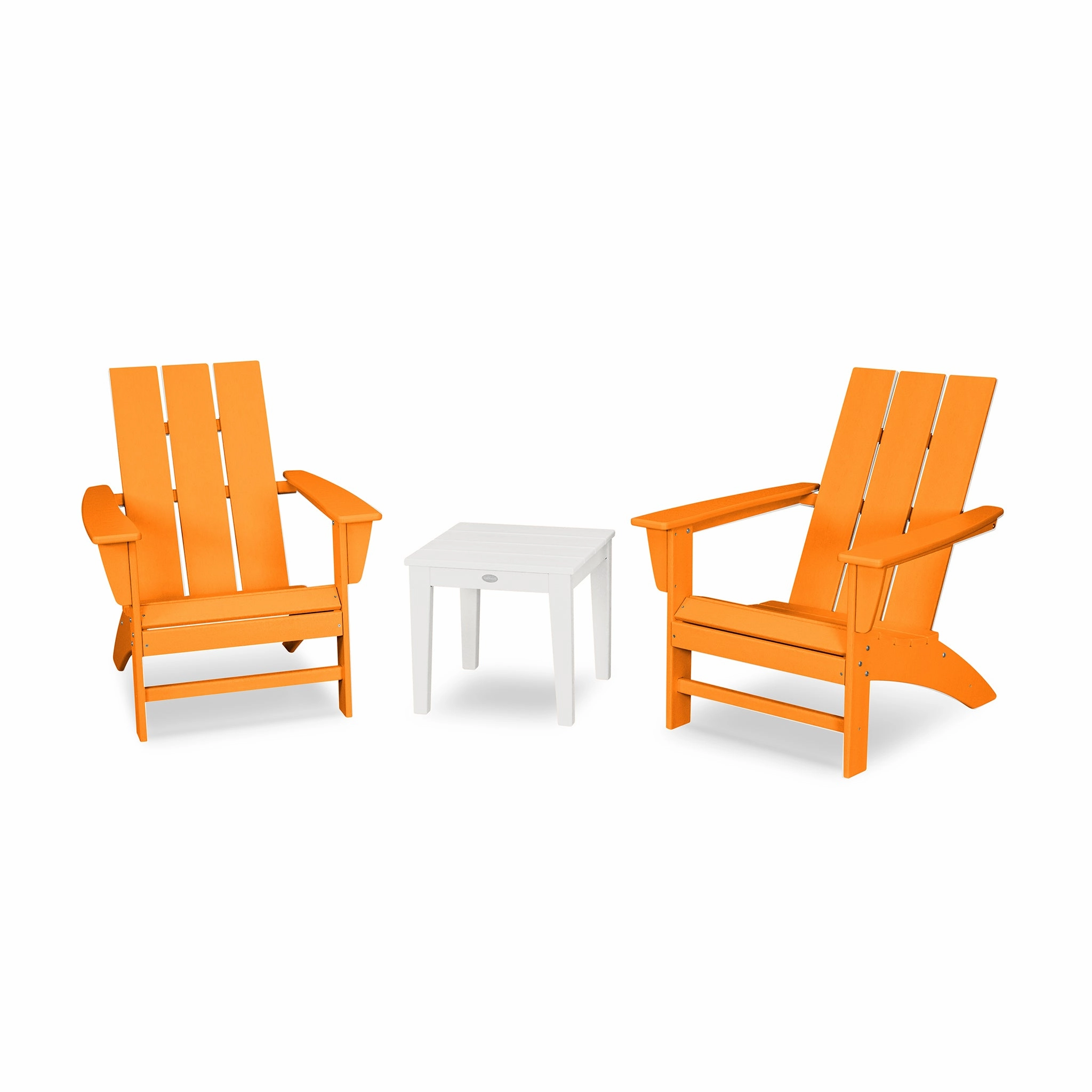 POLYWOOD Modern Adirondack 3-Piece Set