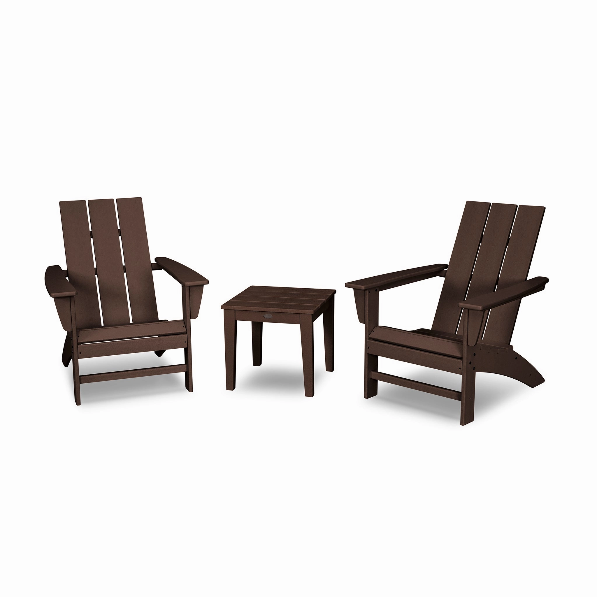 POLYWOOD Modern Adirondack 3-Piece Set