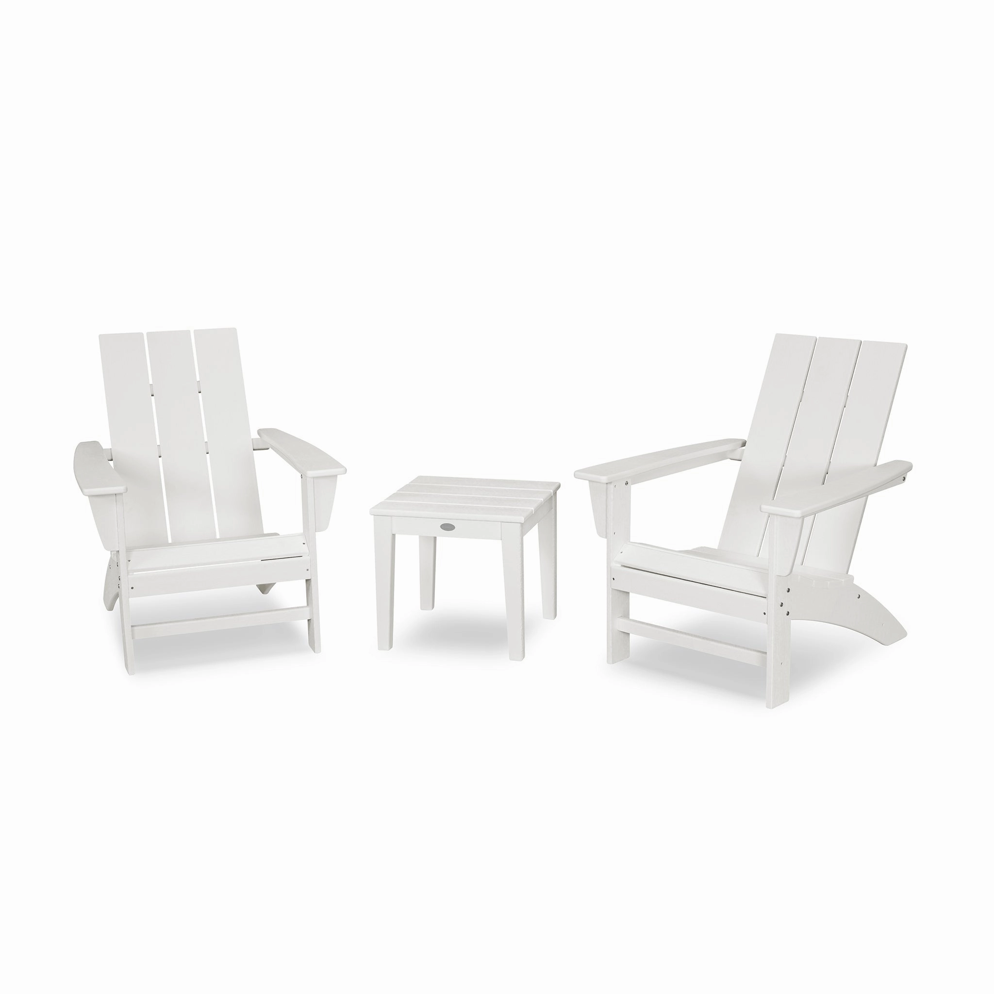 POLYWOOD Modern Adirondack 3-Piece Set