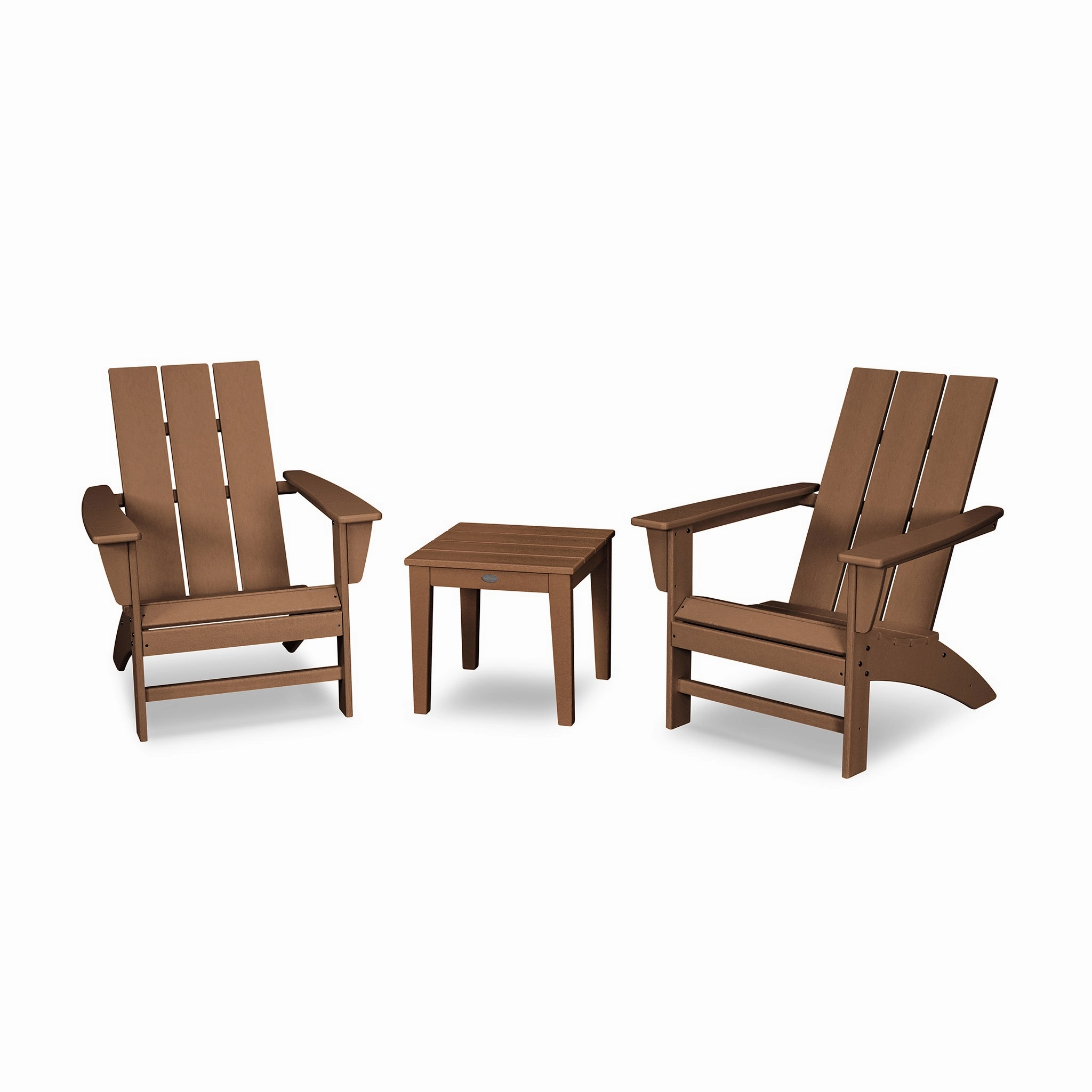 POLYWOOD Modern Adirondack 3-Piece Set