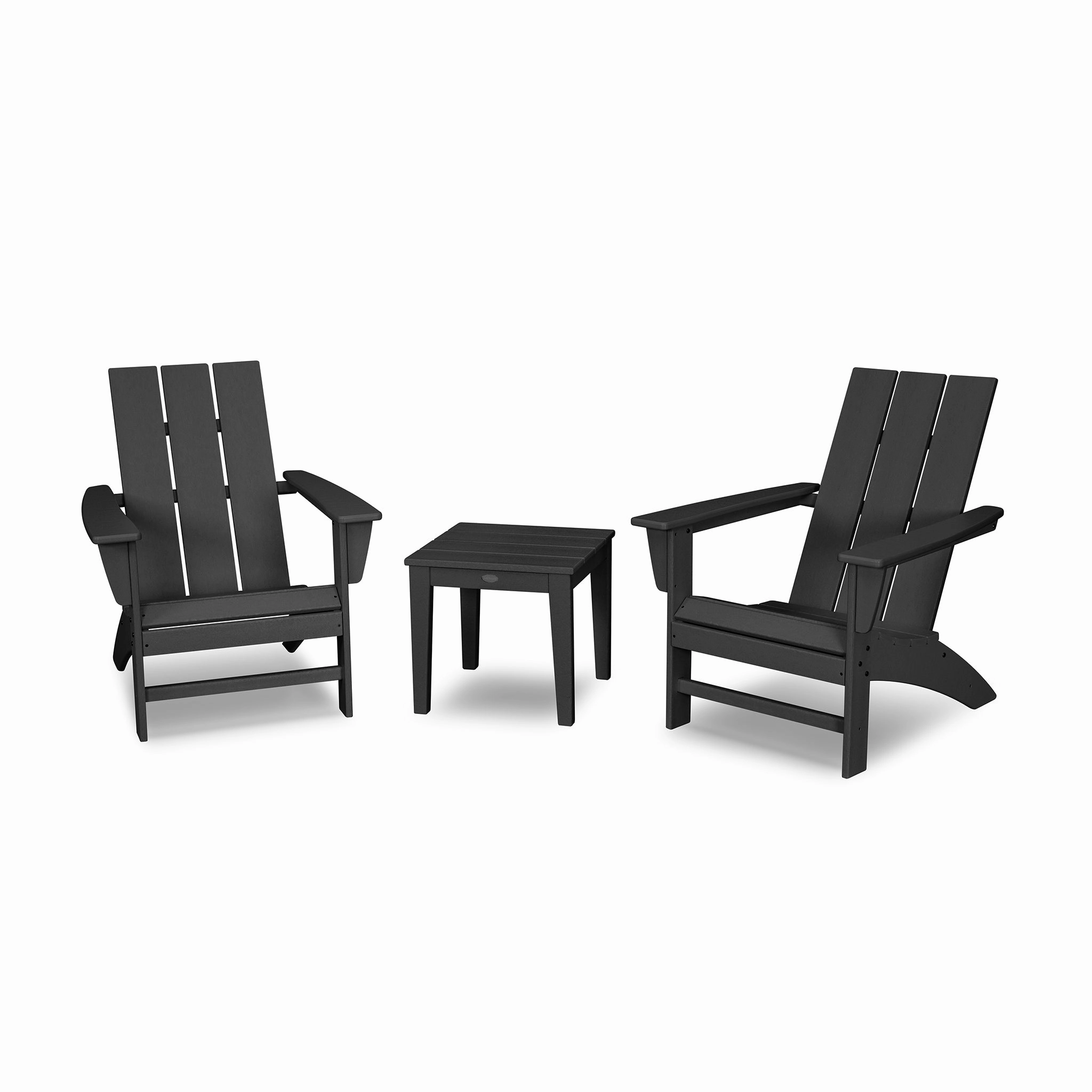 POLYWOOD Modern Adirondack 3-Piece Set
