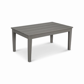 POLYWOOD Newport 22"x36" Coffee Tableoutdoor coffee table for patio or lounge