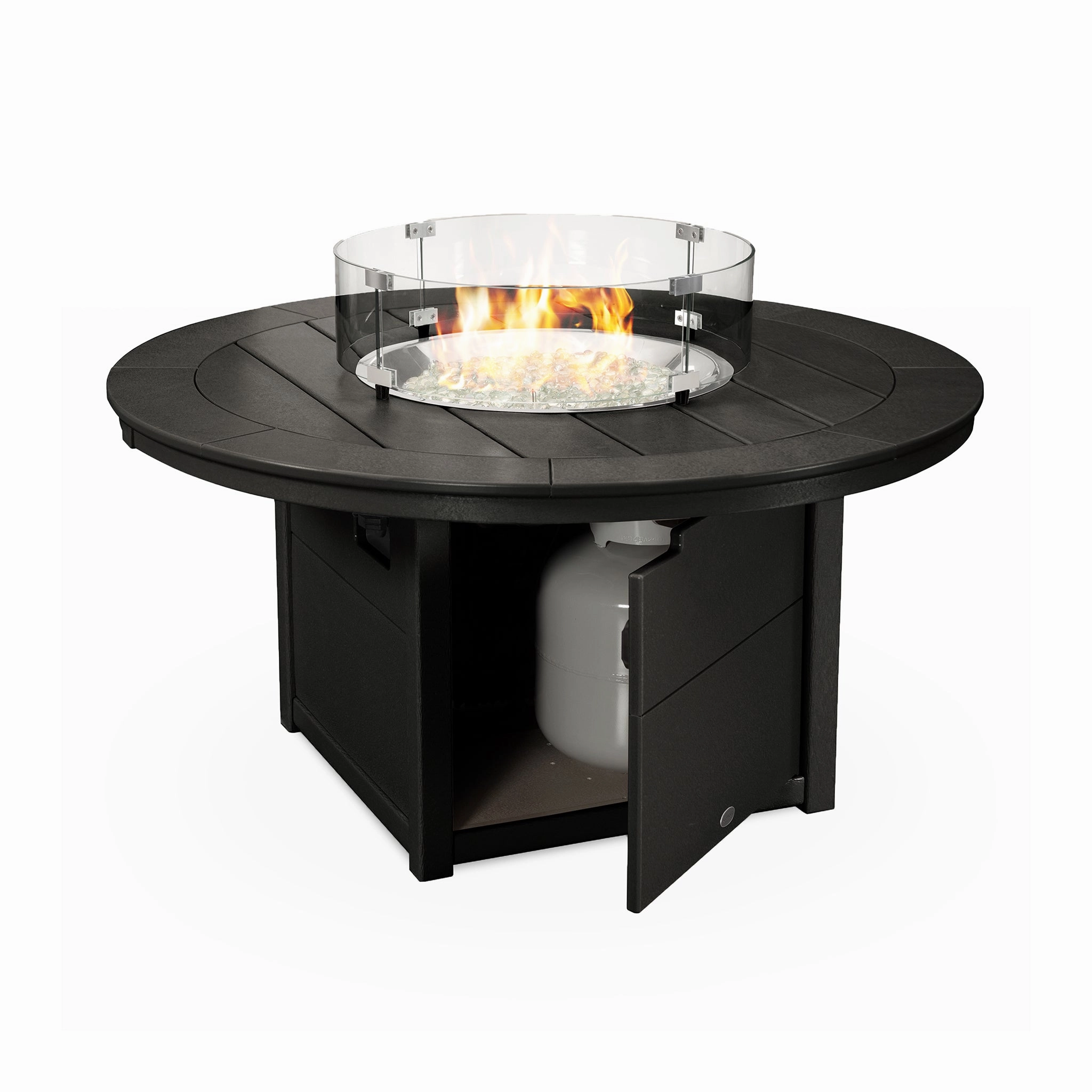 POLYWOOD Round 48" Fire Pit Table