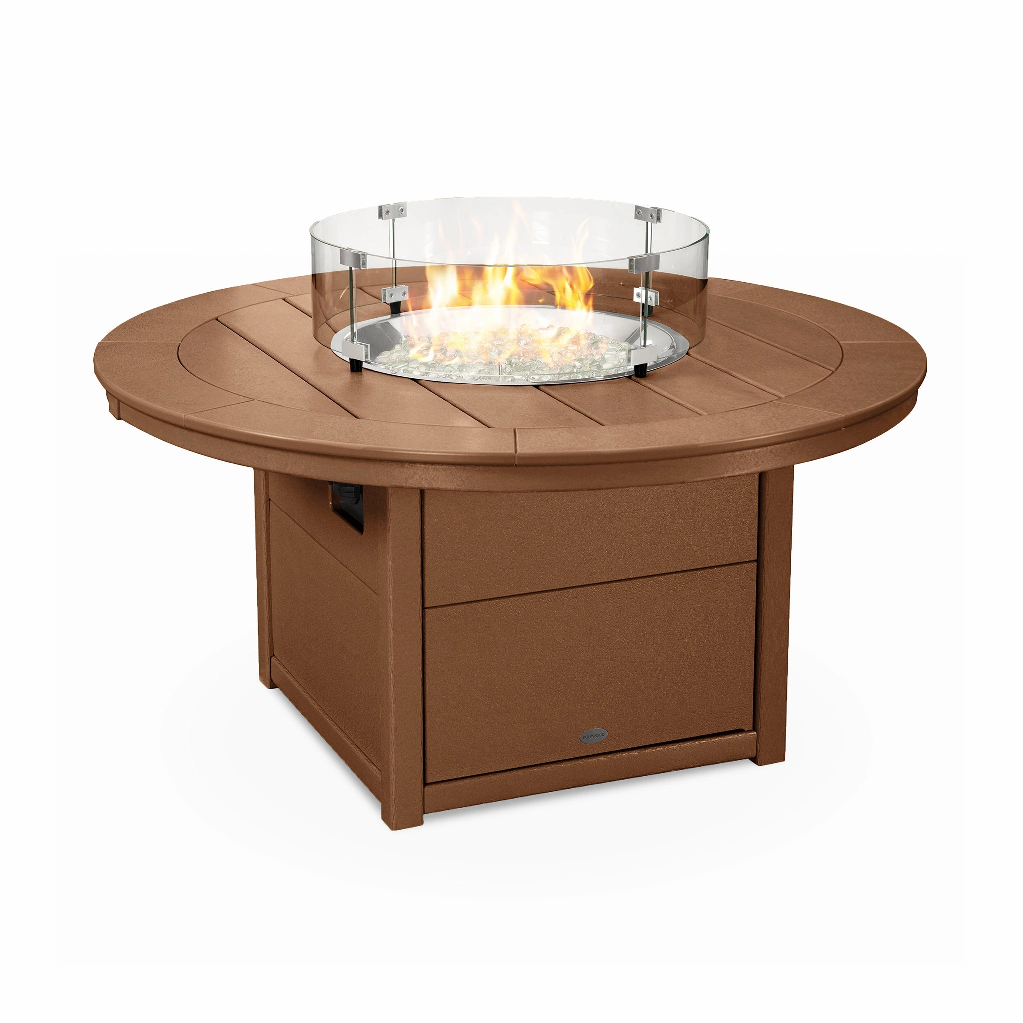 POLYWOOD Round 48" Fire Pit Table