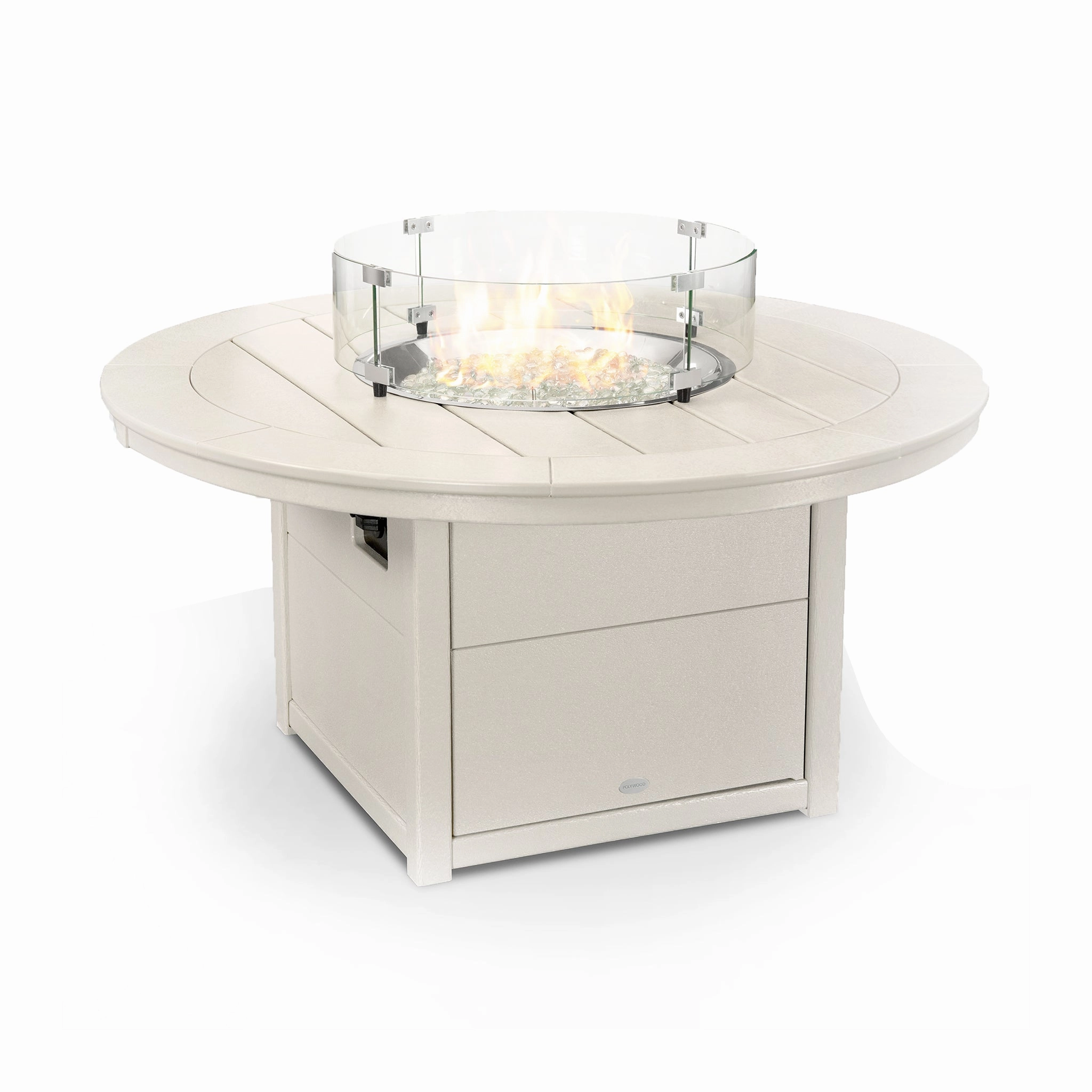 POLYWOOD Round 48" Fire Pit Table