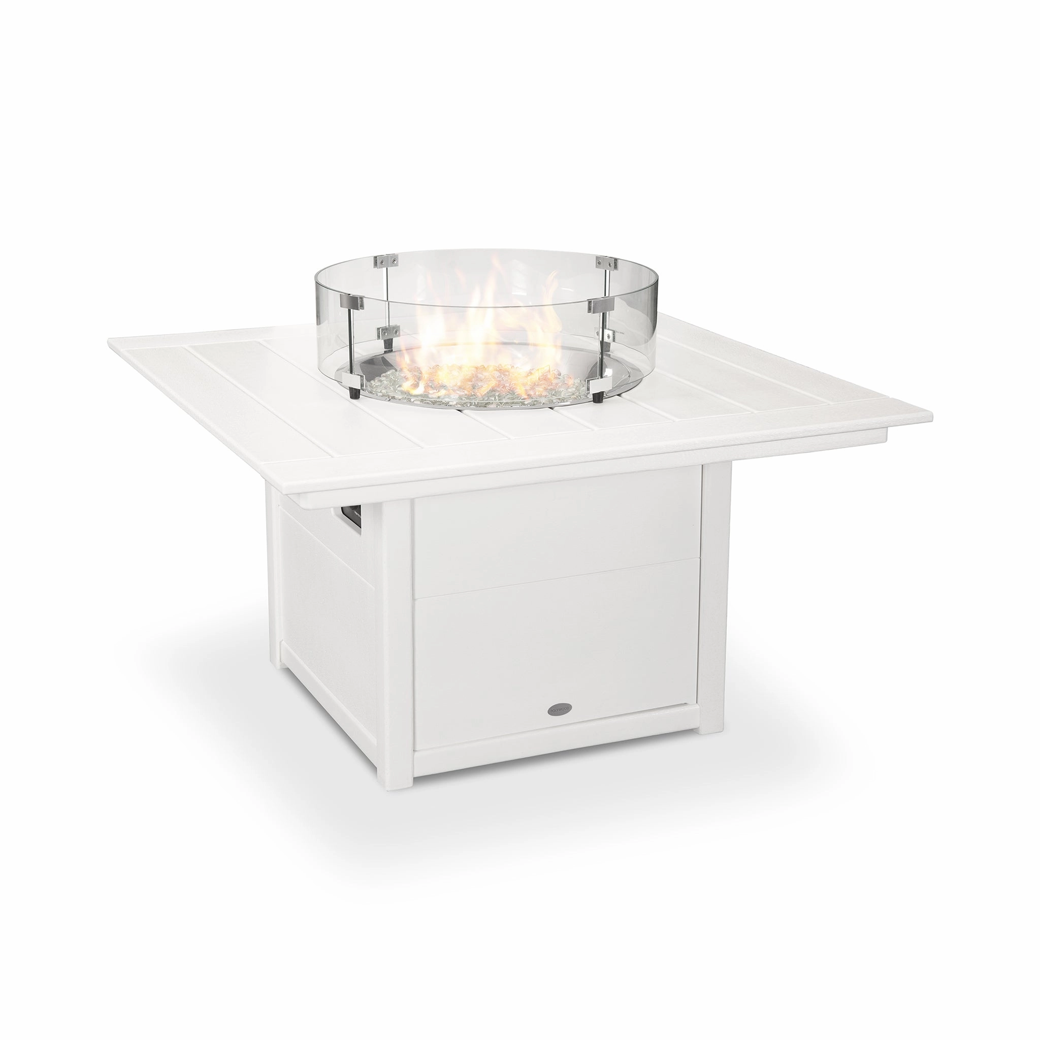 POLYWOOD Square 42" Fire Pit Table