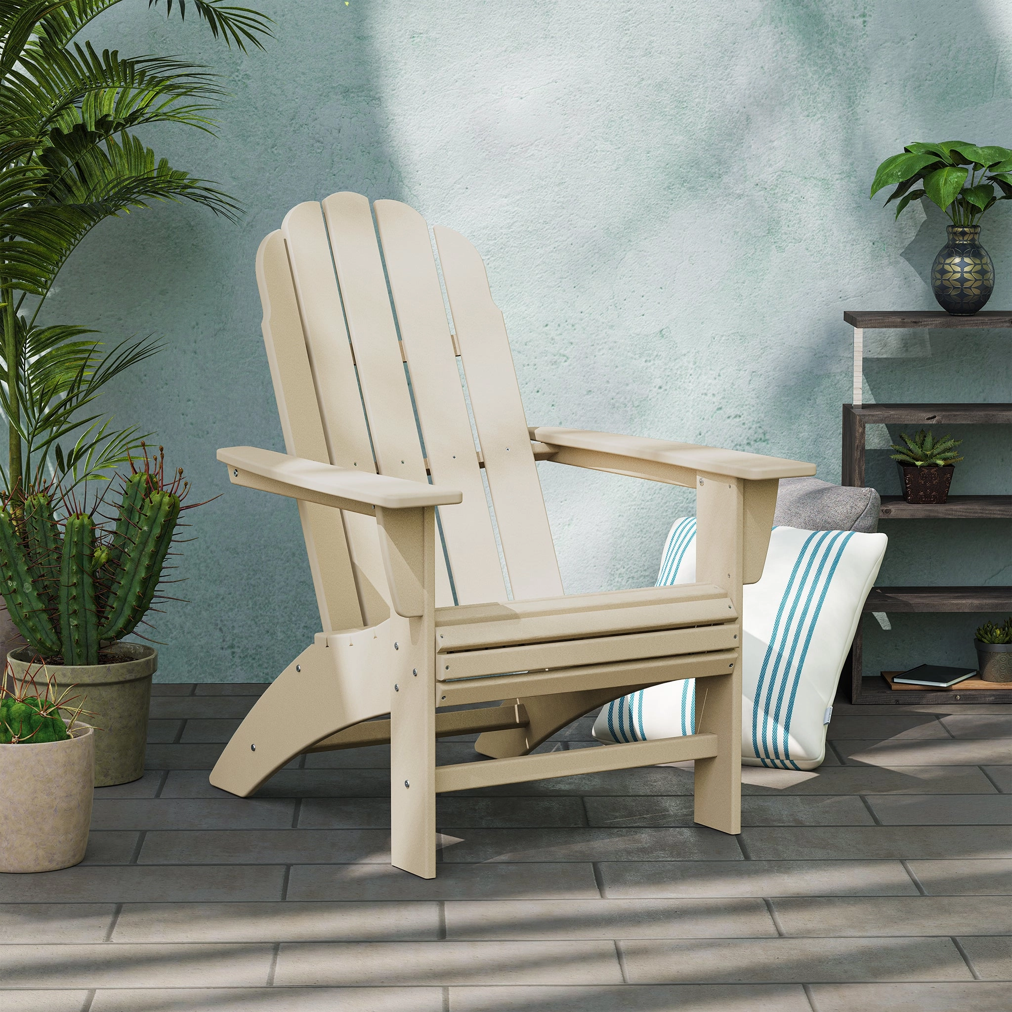 POLYWOOD Vineyard Curveback Adirondack Chair
