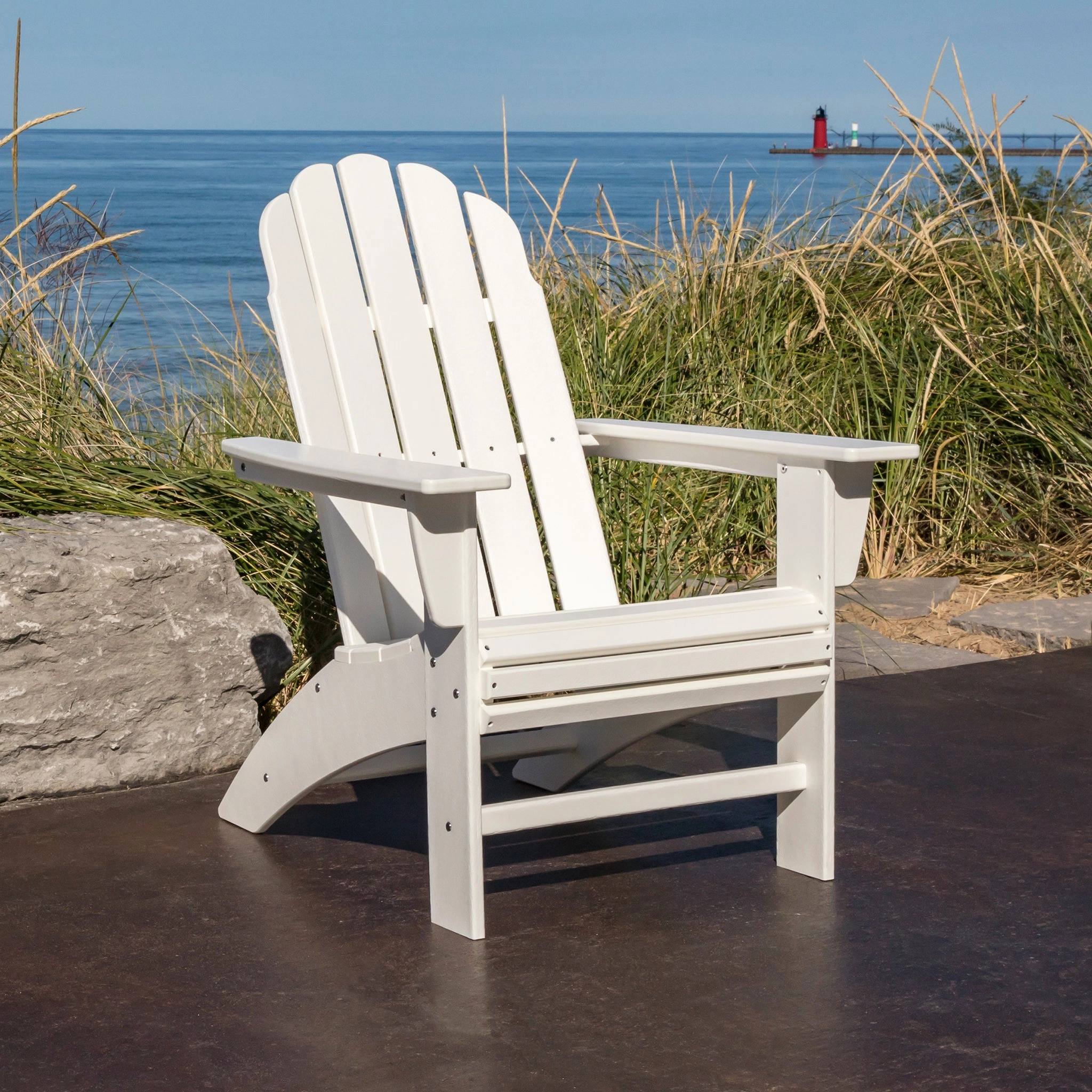 POLYWOOD Vineyard Curveback Adirondack Chair