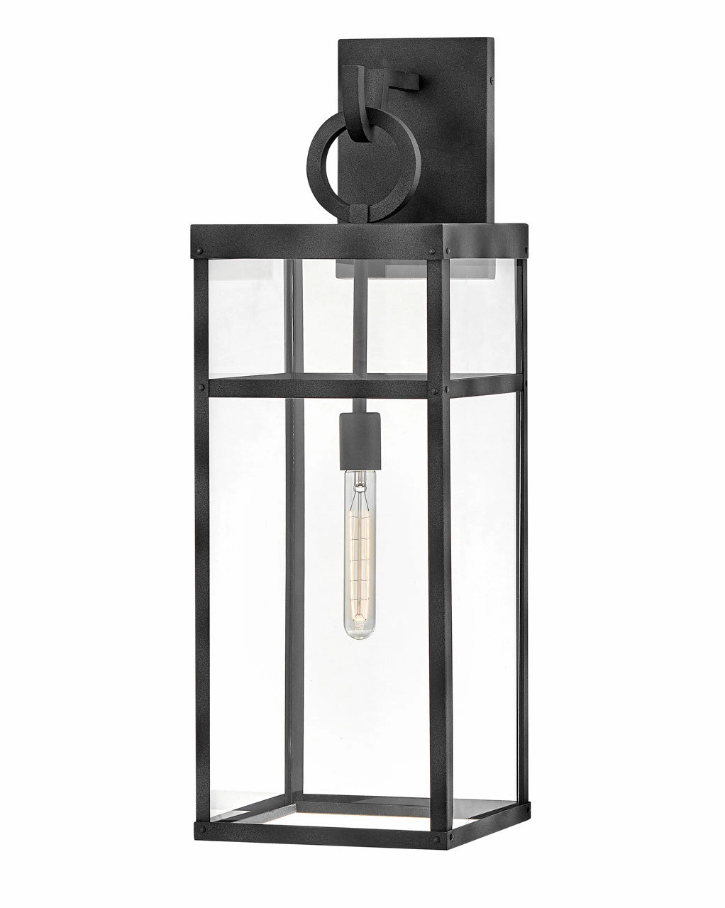 Porter LED Outdoor Wall Mount Aged ZincOutdoor wall sconces with motion sensor
