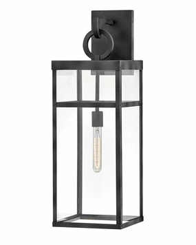 Porter LED Outdoor Wall Mount Aged ZincOutdoor wall sconces with motion sensor
