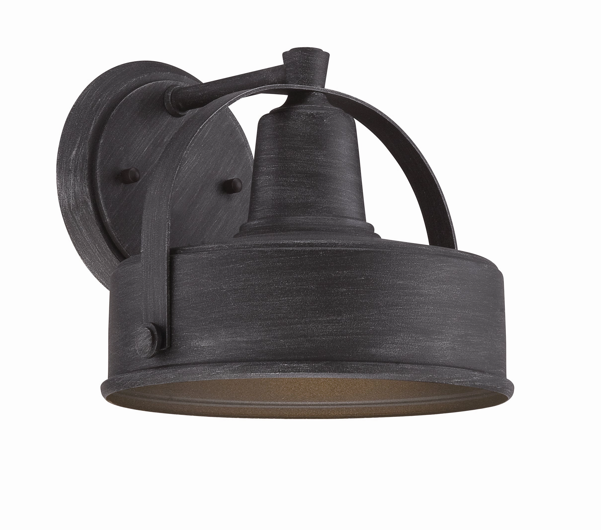 Portland-DS One Light Wall Lantern Weathered PewterOutdoor wall sconces with motion sensor