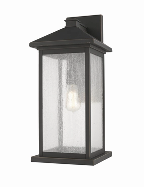 Portland One Light Outdoor Wall Light Oil Rubbed BronzeOutdoor wall sconces with motion sensor