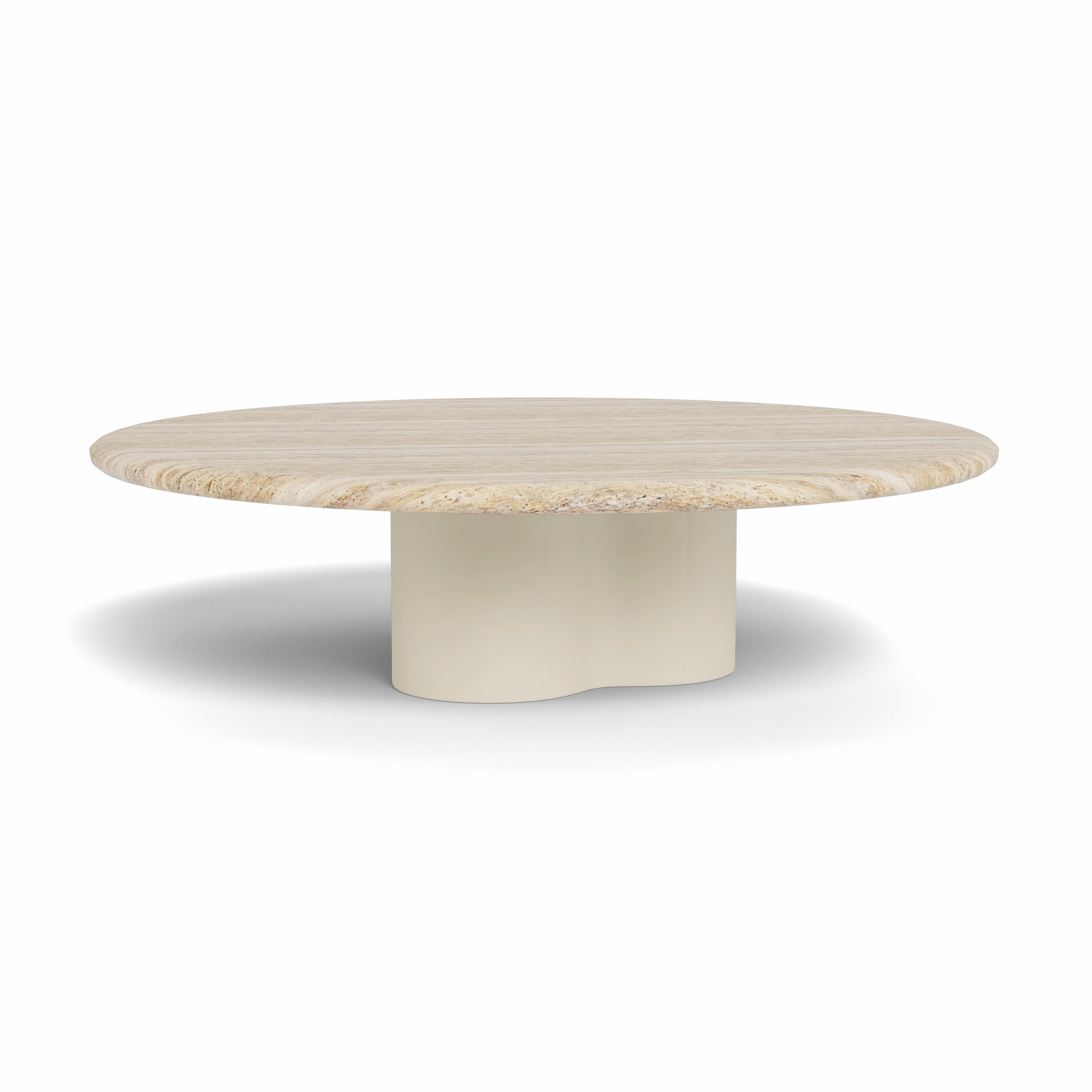 Porto Aluminum Round Coffee Table 48"