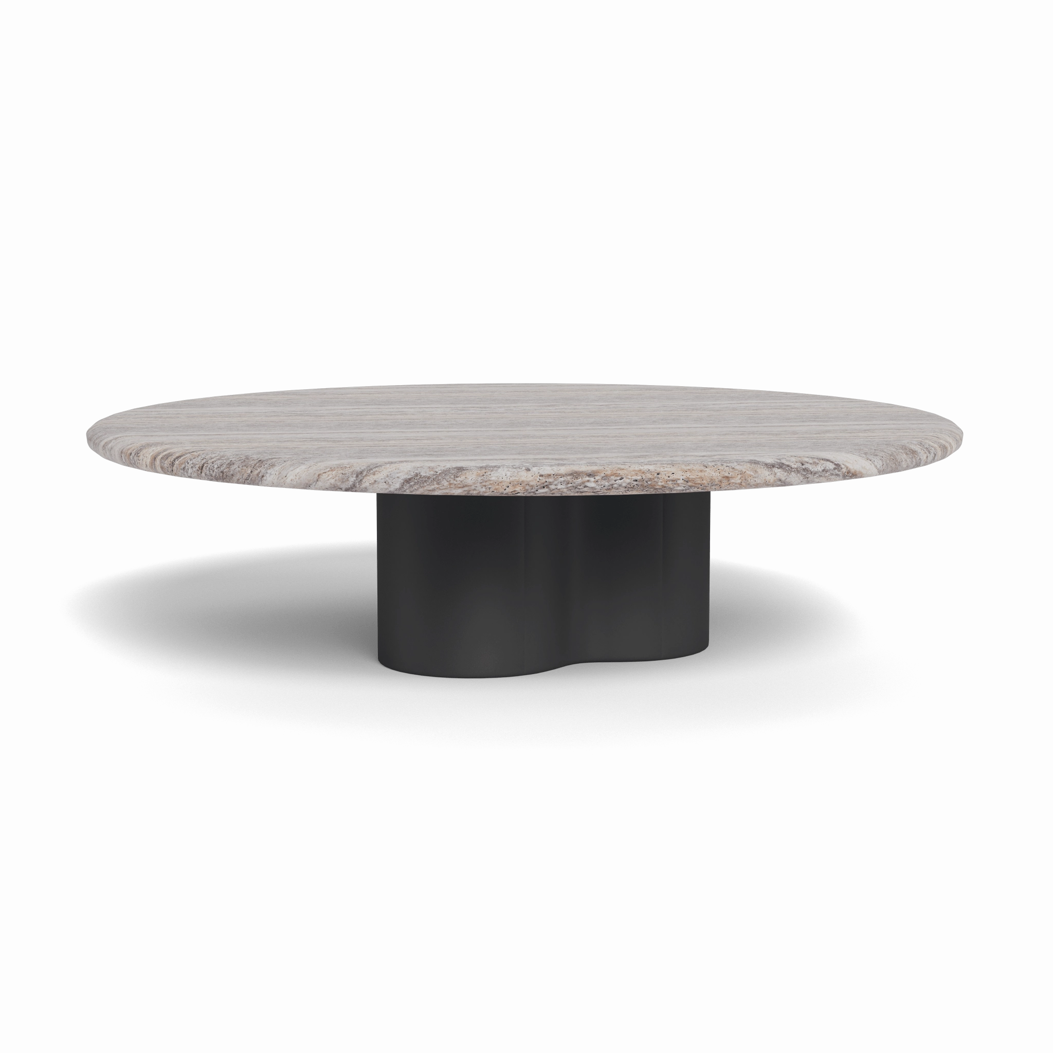 Porto Aluminum Round Coffee Table 48"