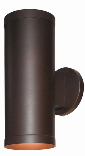 Poseidon Dual Two Light Wallwasher BronzeOutdoor wall sconces with motion sensor