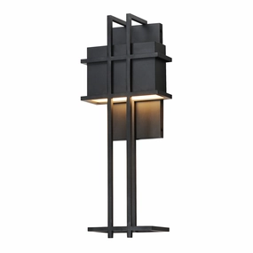 Prairie LED Outdoor Wall Sconce BlackOutdoor wall sconces with motion sensor