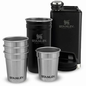 Pre-Party Shot Glass & Flask Set modern outdoor garden furniture collection