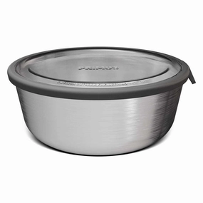 Prepping Bowl with Lid | Stainless Steel modern outdoor garden furniture collection
