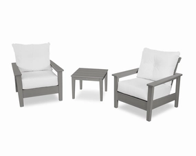 Prescott 3-Piece Deep Seating Setoutdoor patio dining furniture set