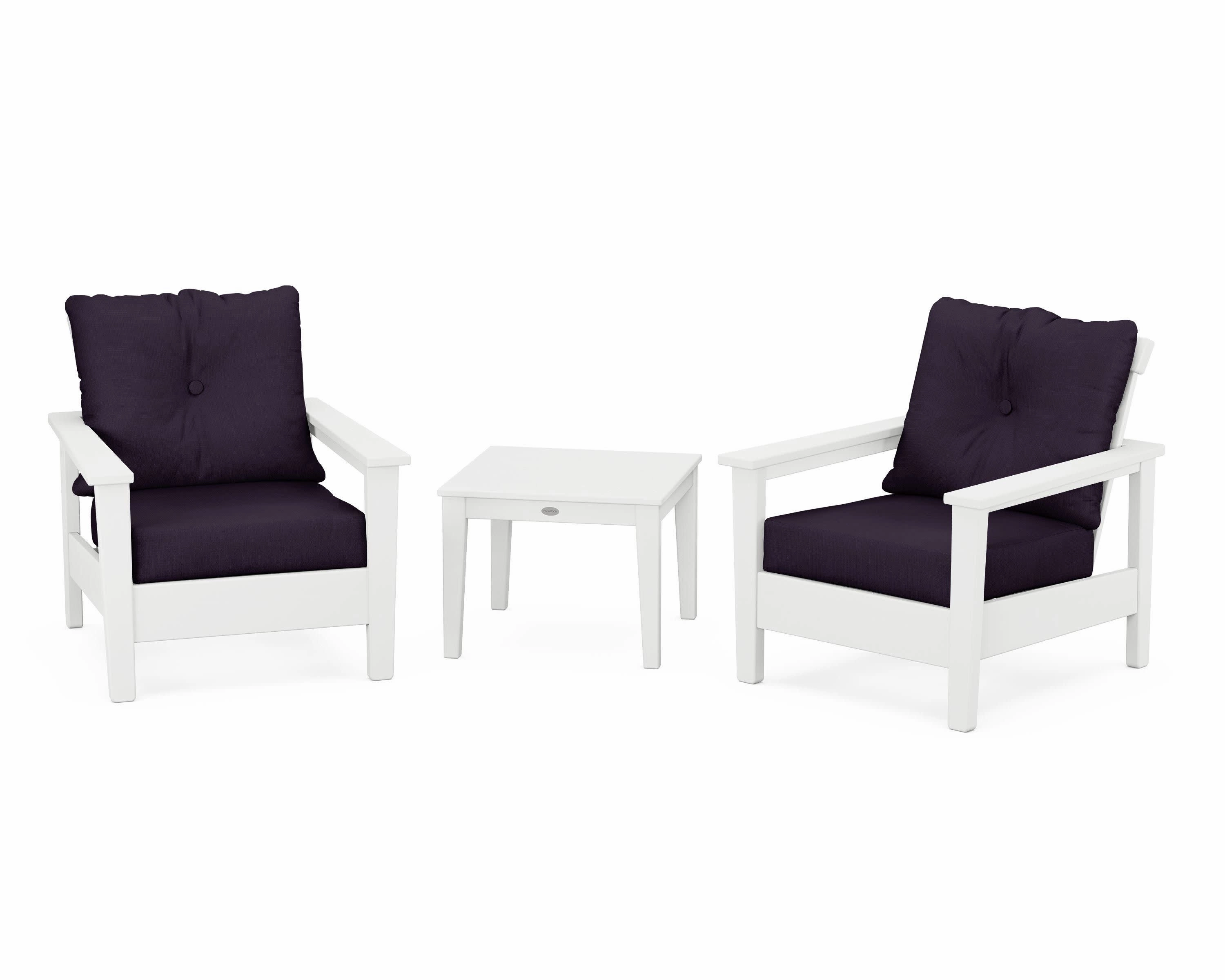 Prescott 3-Piece Deep Seating Set