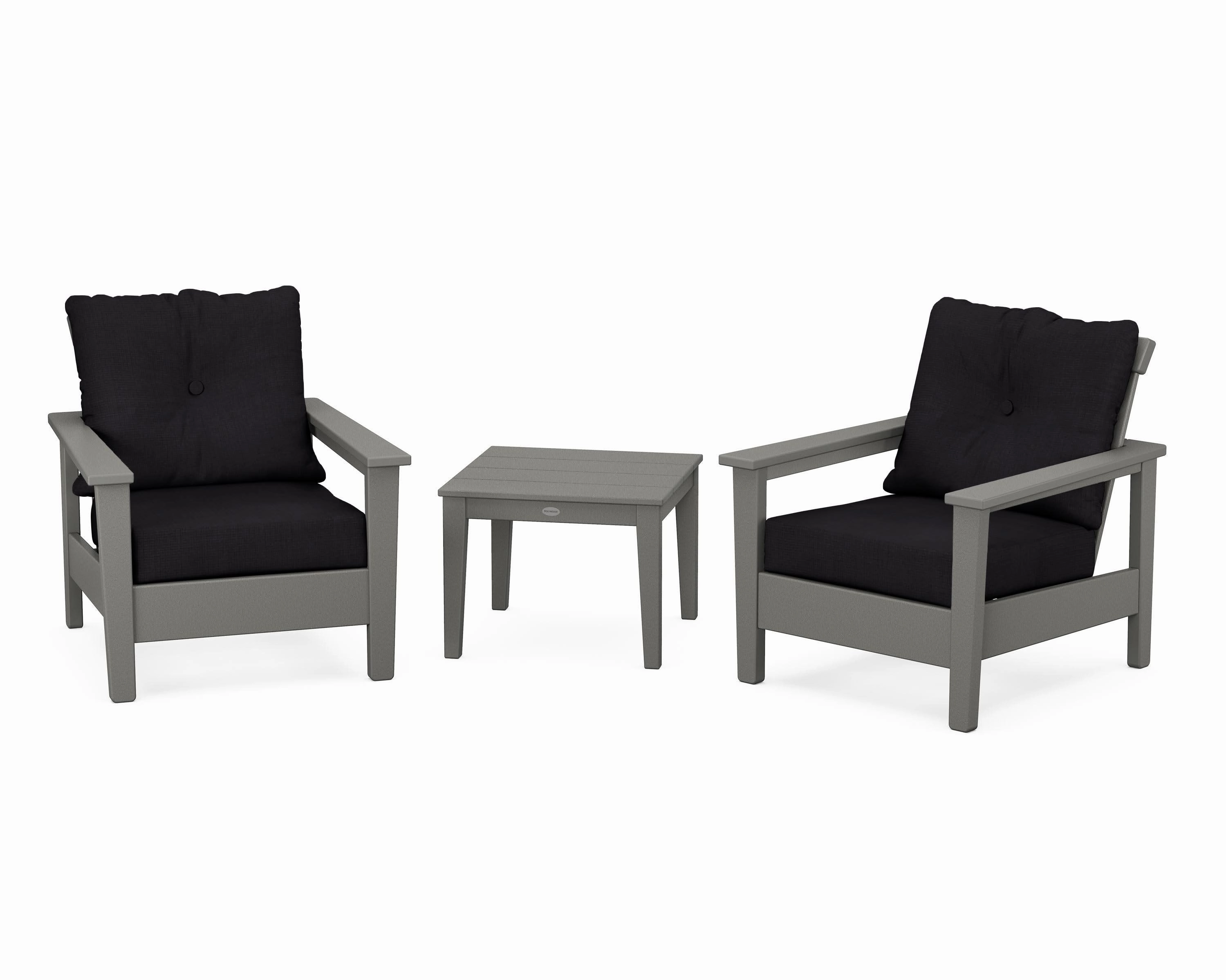 Prescott 3-Piece Deep Seating Set