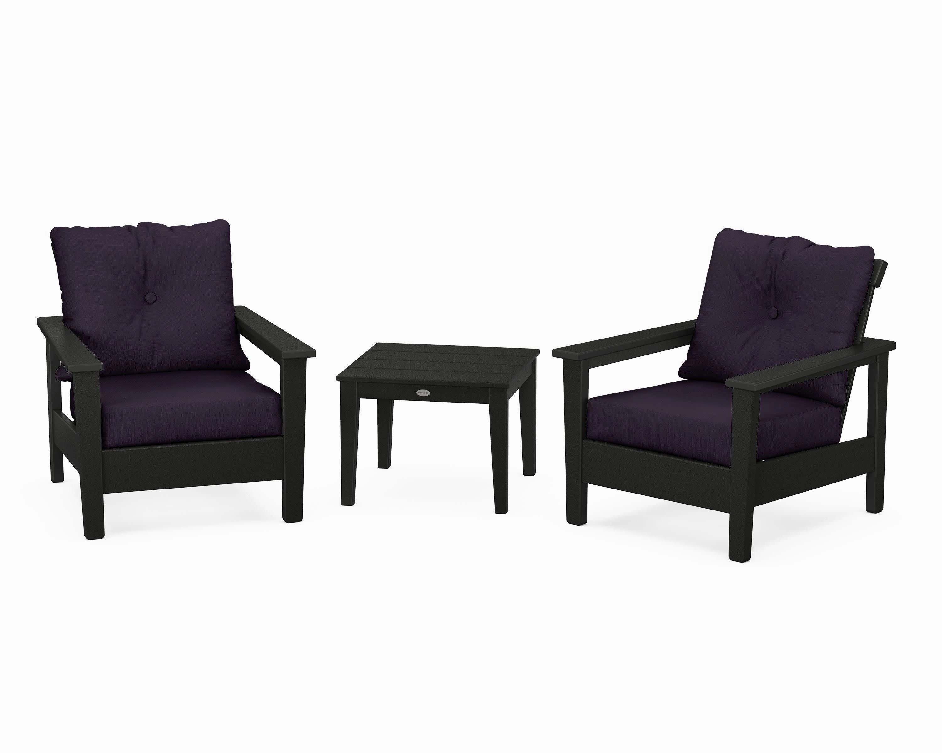 Prescott 3-Piece Deep Seating Set
