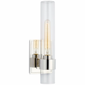 Presidio LED Outdoor Wall Sconce Polished NickelOutdoor wall sconces with motion sensor
