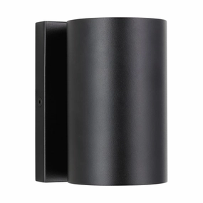 Pressa LED Outdoor Wall Mount BlackOutdoor wall sconces with motion sensor
