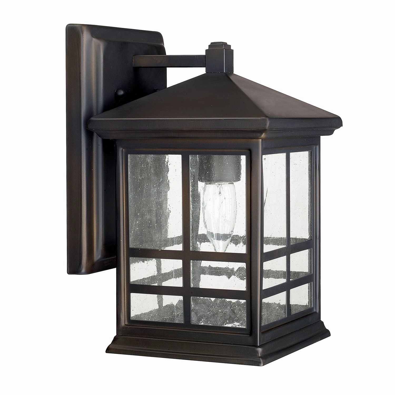 Preston One Light Outdoor Wall Lantern Old BronzeOutdoor wall sconces with motion sensor
