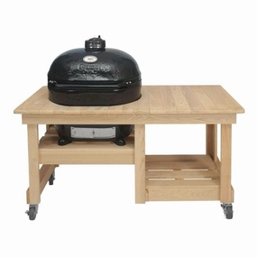 Primo Grill Countertop Cypress Grill Table for Oval LG 300 PG00613Stainless steel BBQ tool set