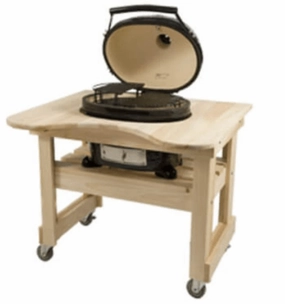 Primo Grill Cypress Grill Table for Oval XL 400 PG00600Stainless steel BBQ tool set