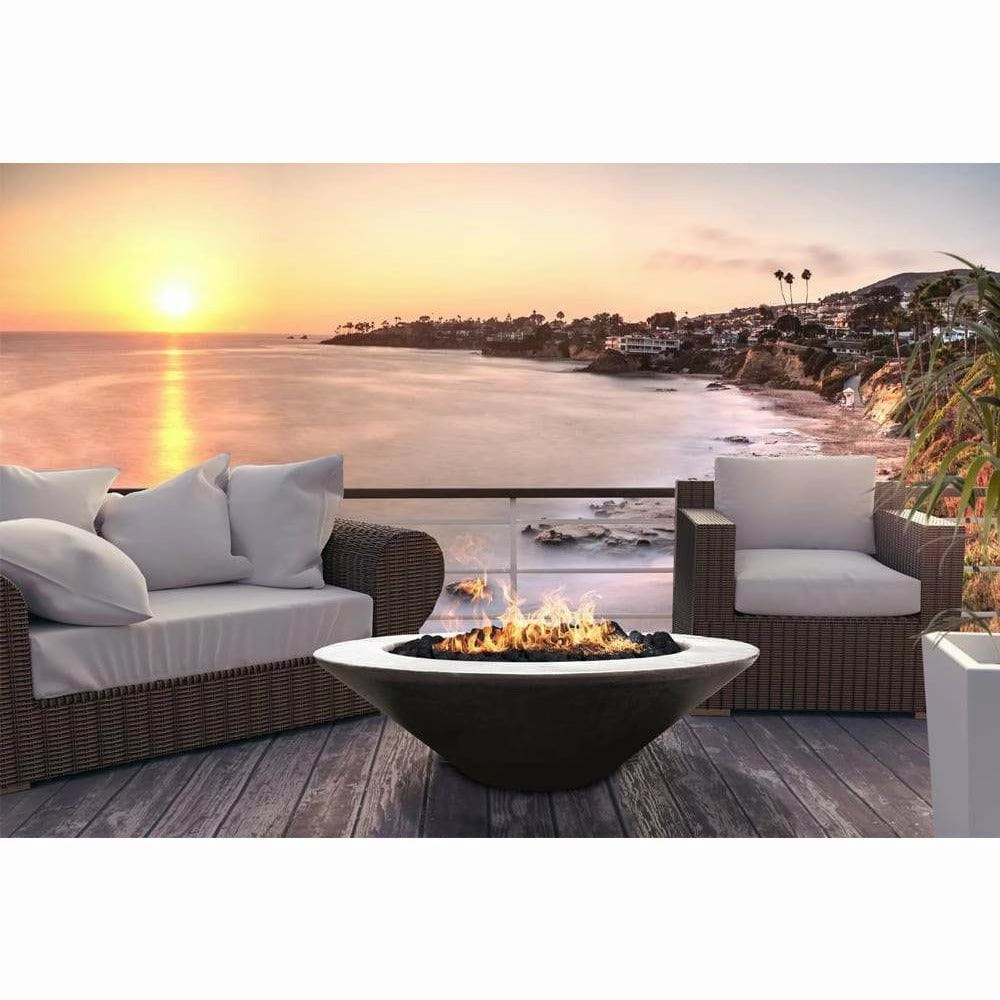 Prism Hardscapes - Embarcadero Round Concrete Fire Bowl