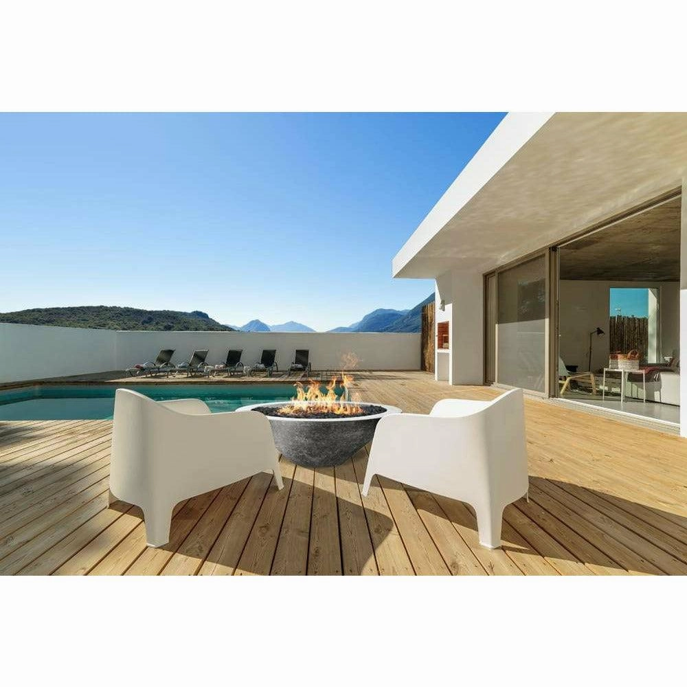 Prism Hardscapes - Embarcadero Round Concrete Fire Bowl