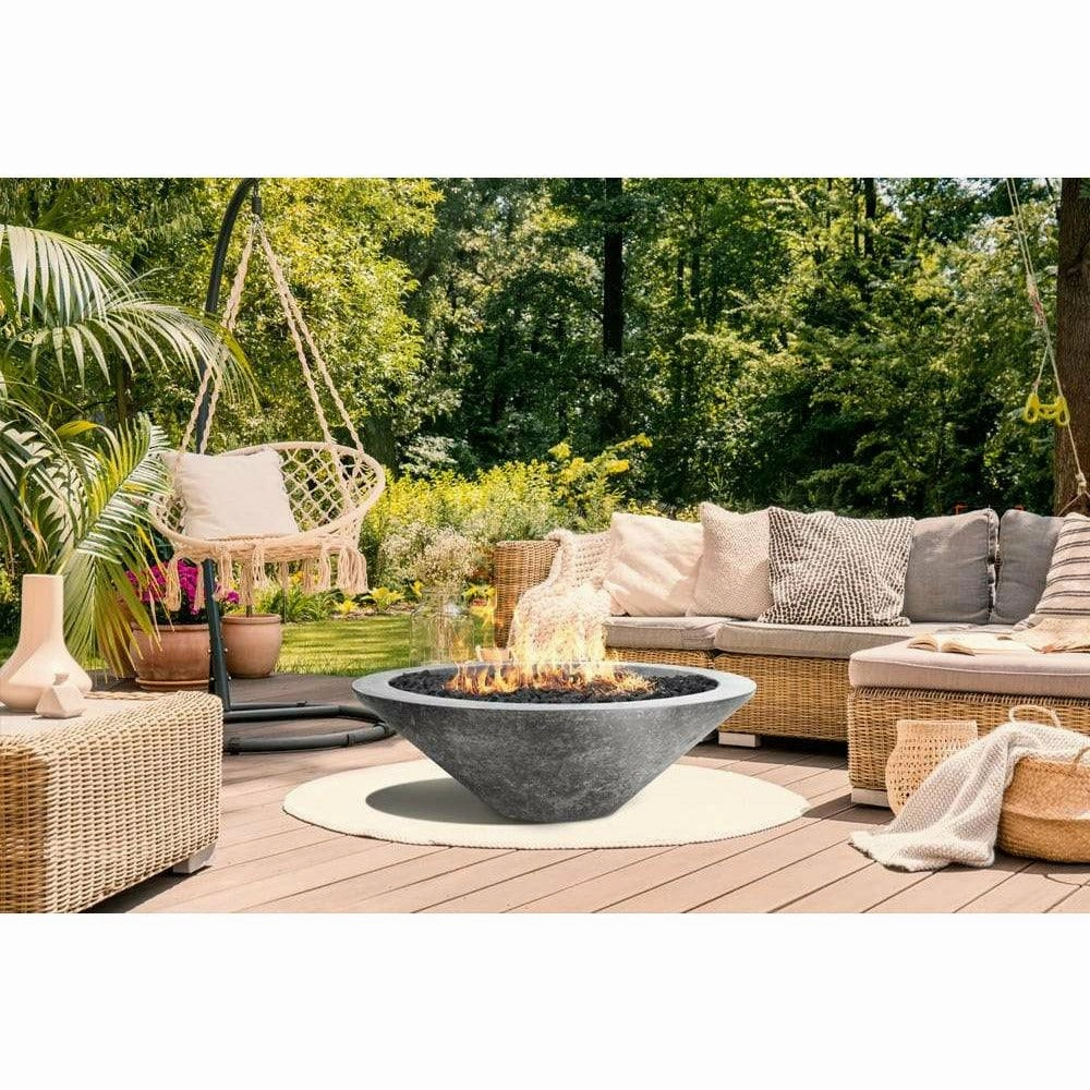 Prism Hardscapes - Embarcadero Round Concrete Fire Bowl