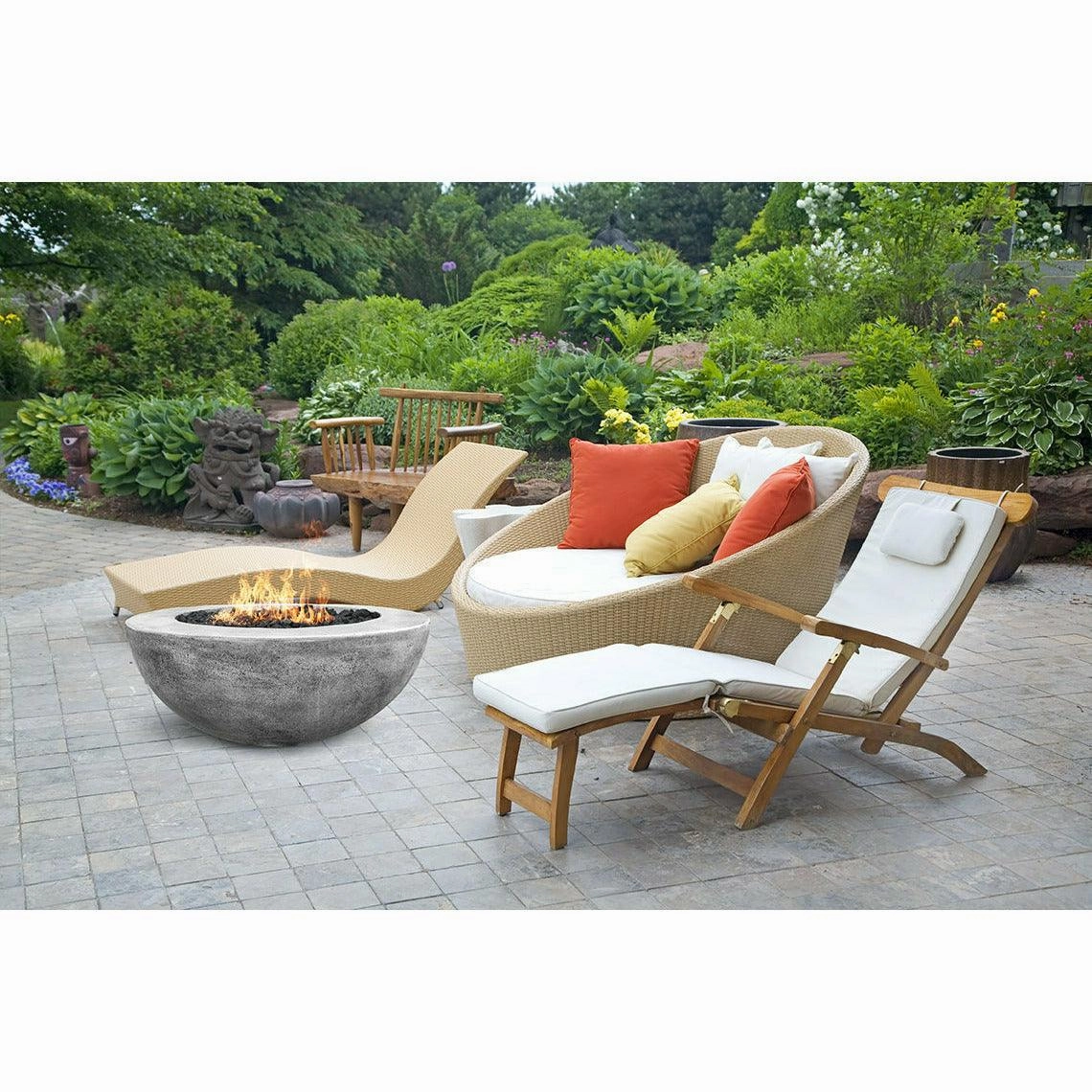 Prism Hardscapes - Moderno Series 6 Round Concrete Fire Bowl
