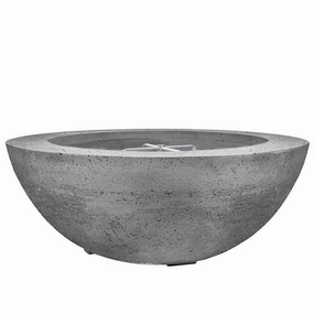Prism Hardscapes - Moderno Series 6 Round Concrete Fire Bowlportable outdoor fire pit with lid