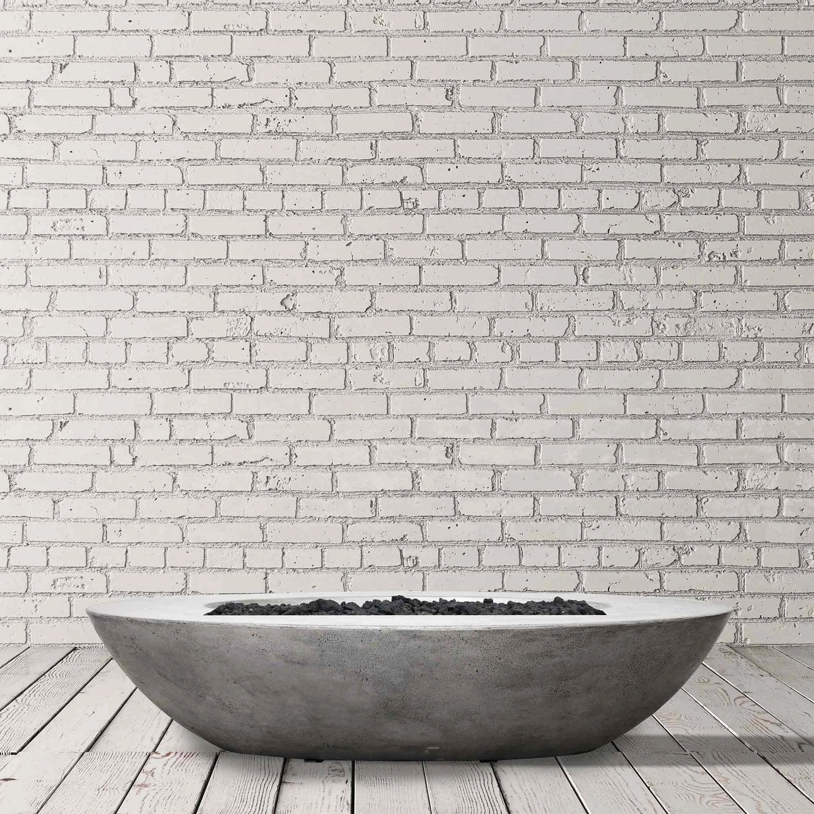 Prism Hardscapes - Ovale 79" Round Concrete Fire Bowl