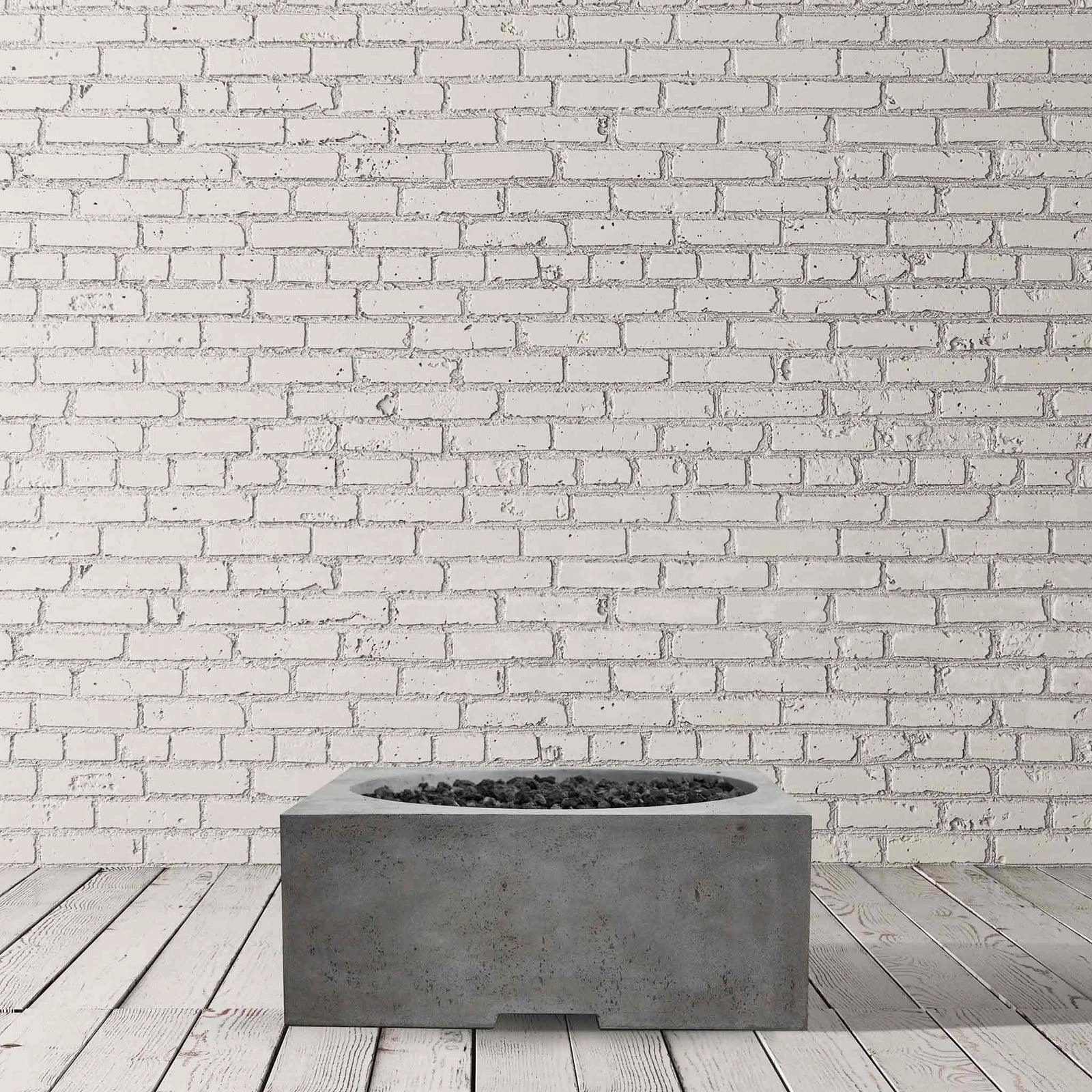 Prism Hardscapes - Piazza Square Concrete Fire Table