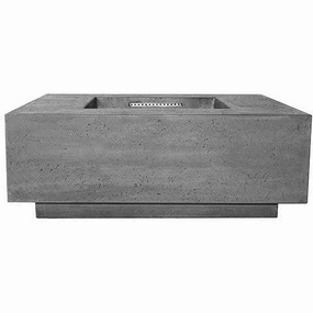 Prism Hardscapes - Tavola Series 3 Square Concrete Fire Pit Tableportable outdoor fire pit with lid