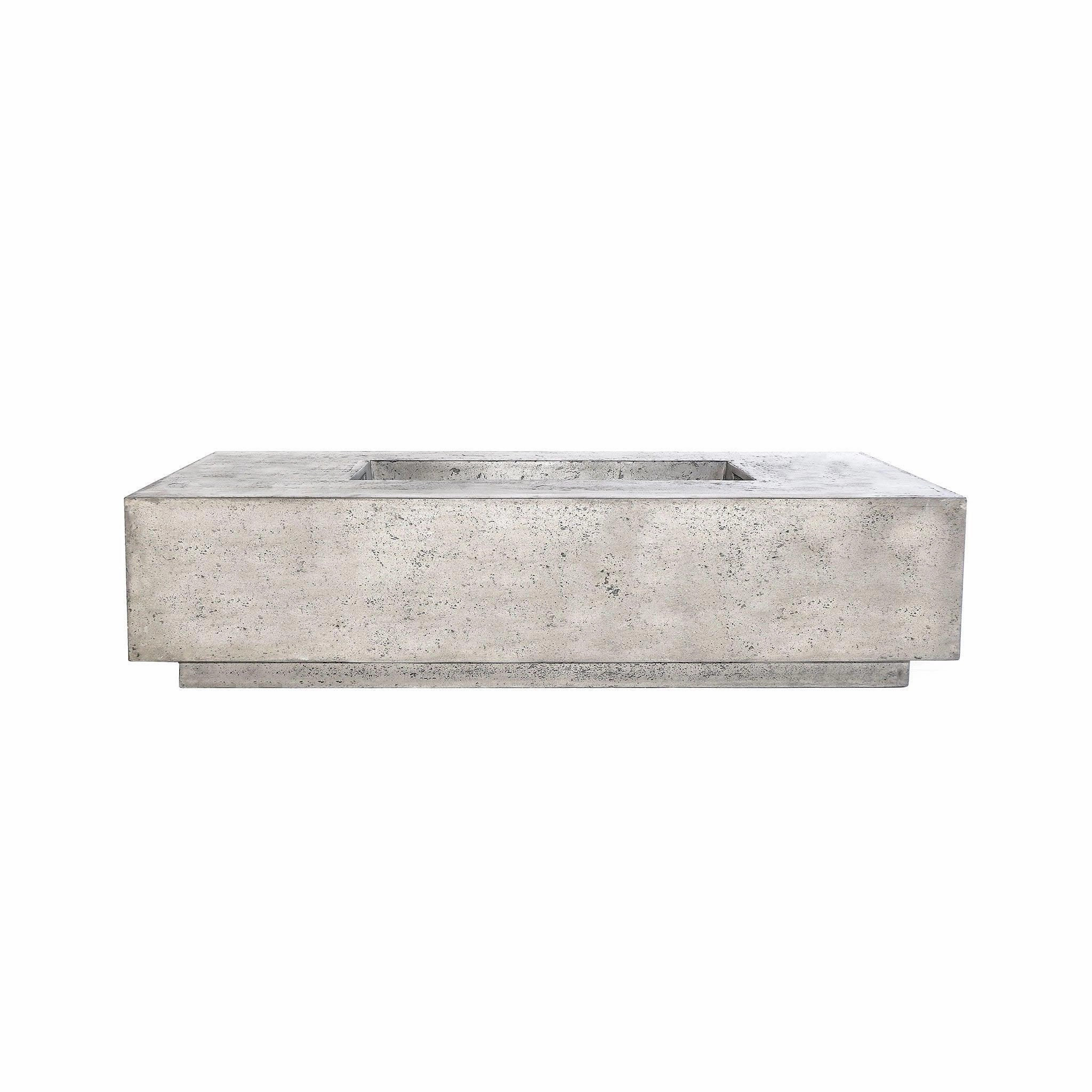 Prism Hardscapes - Tavola Series 4 Rectangular Concrete Fire Pit Table