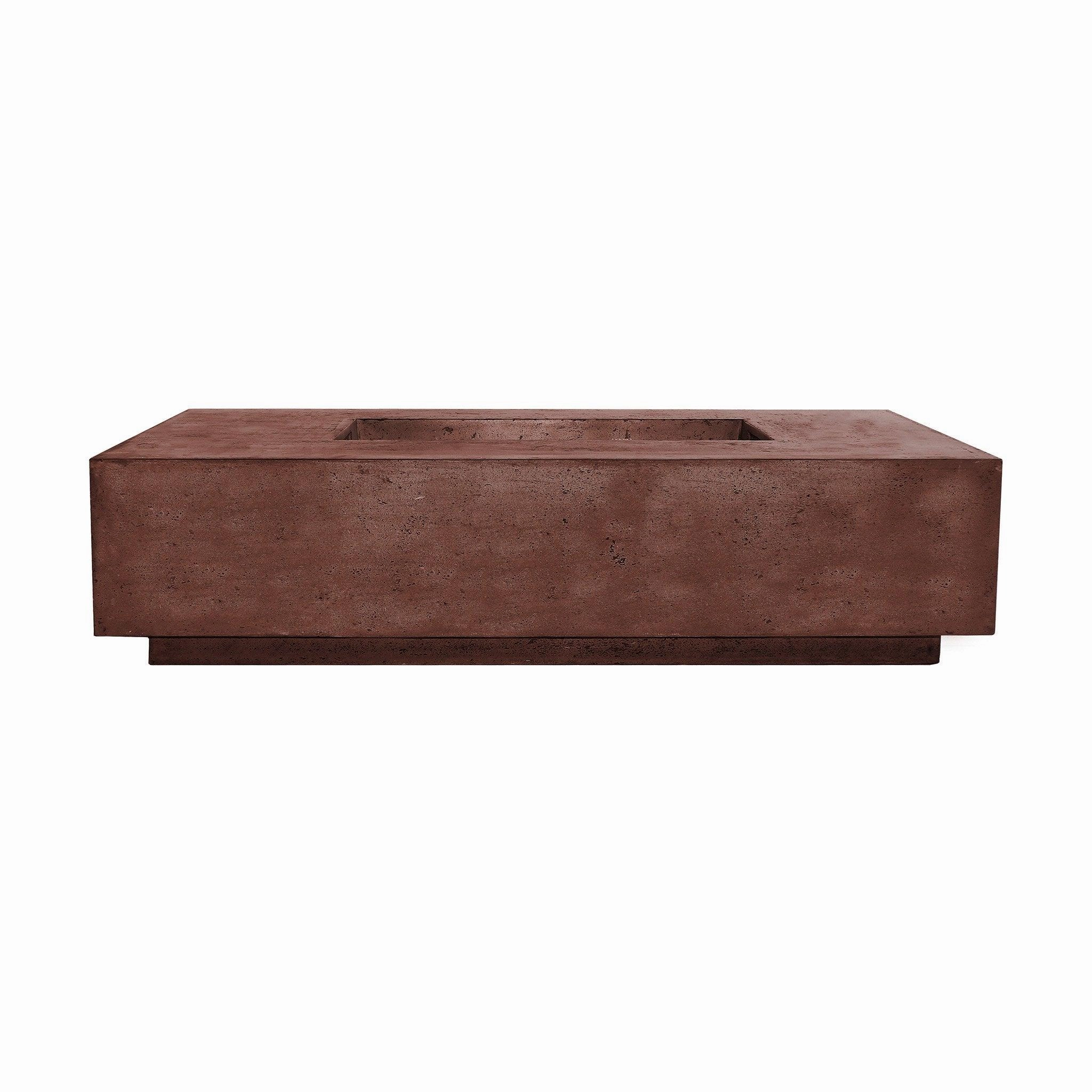 Prism Hardscapes - Tavola Series 4 Rectangular Concrete Fire Pit Table