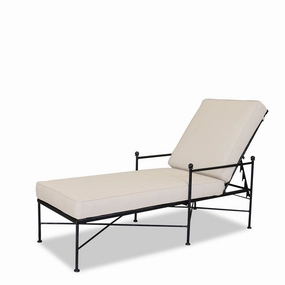 Provence Chaise Loungerust-proof wrought iron garden set