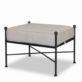 Provence Ottomanoutdoor ottoman footstool