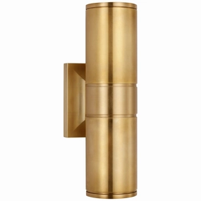 Provo LED Canister Light Antique-Burnished BrassOutdoor wall sconces with motion sensor