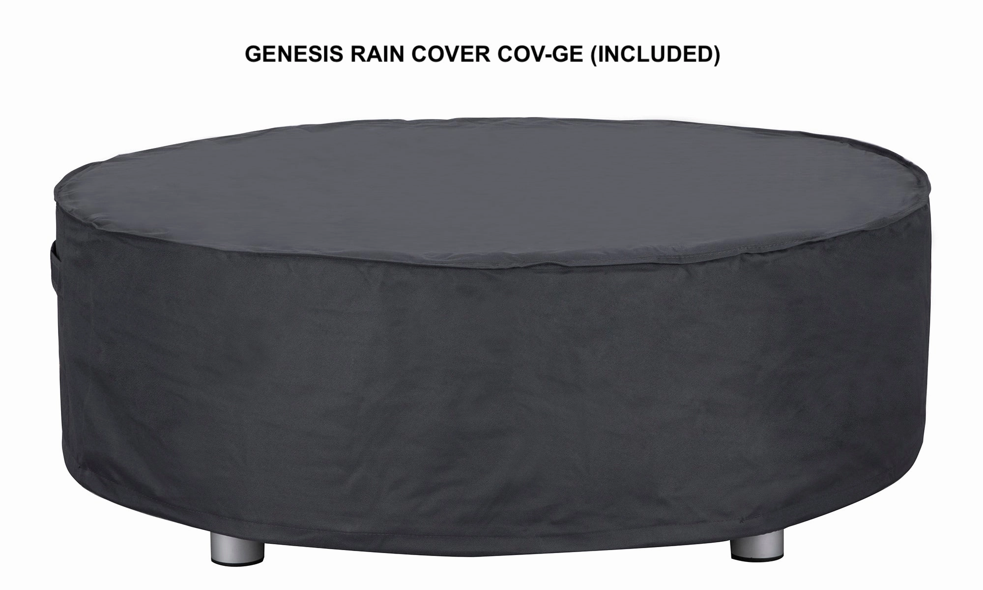 PyroMania Fire - Genesis Round Concrete Fire Pit Table