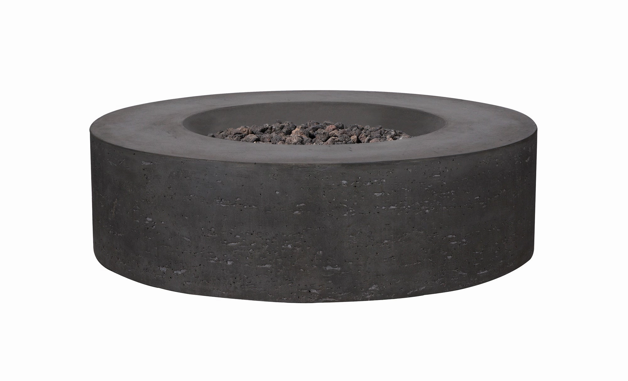 PyroMania Fire - Genesis Round Concrete Fire Pit Table