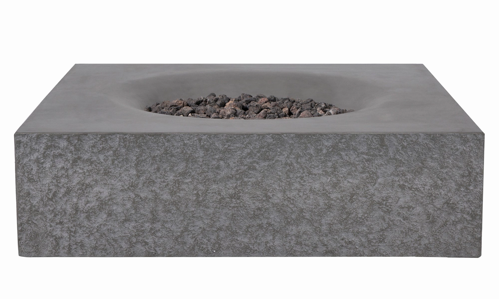 PyroMania Fire - Monument Square Concrete Fire Pit Tableportable outdoor fire pit with lid