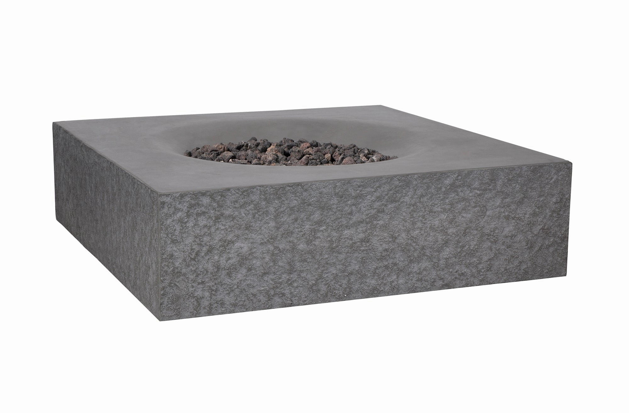 PyroMania Fire - Monument Square Concrete Fire Pit Table